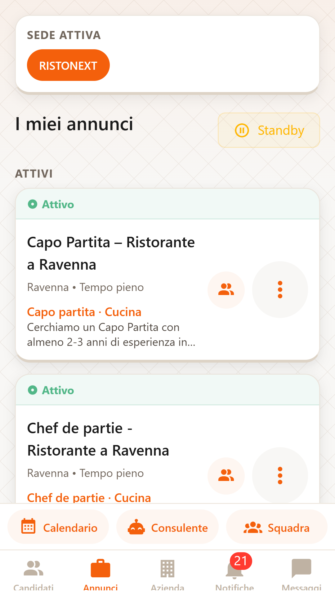 I miei annunci